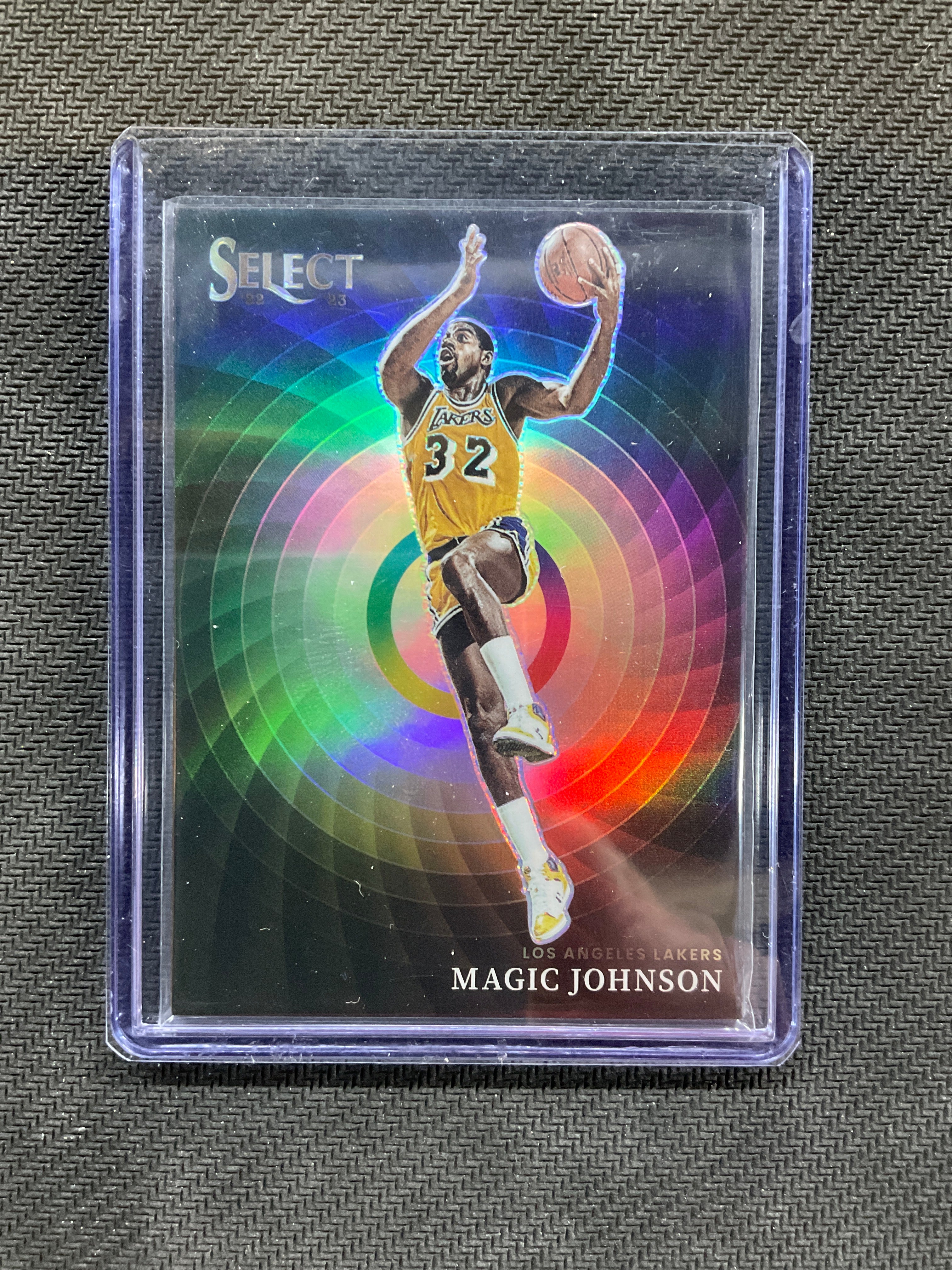 2022-23 Select Magic Johnson Color Wheel Lakers