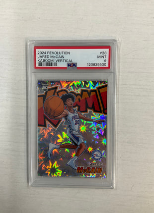 2024 Revolution Jared Mccain Vertical Kaboom! PSA 9