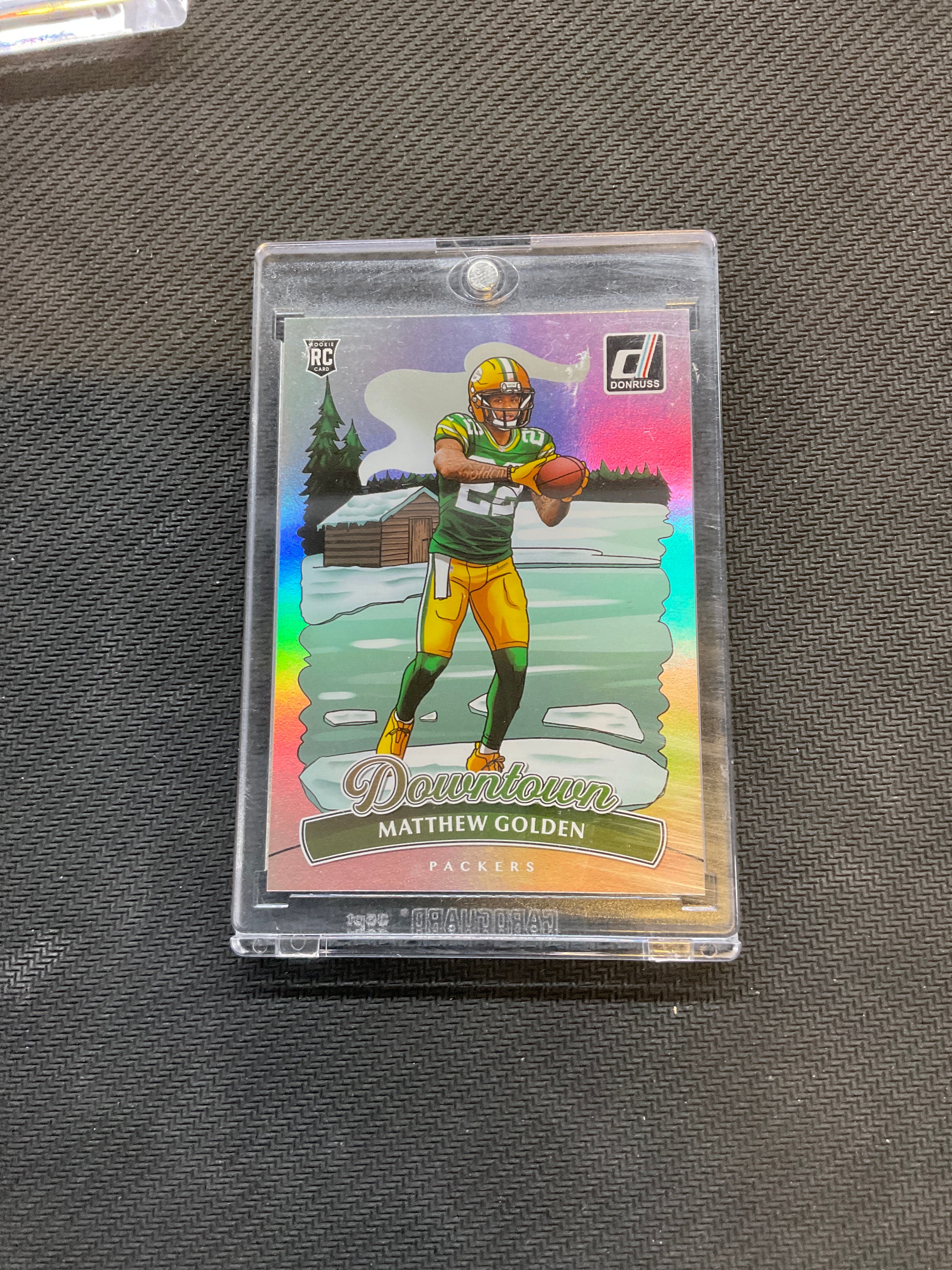 2025 Donruss Matthew Golden Rookie Downtown! #18 Packers