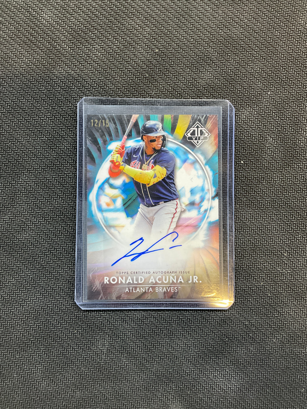 2023 Topps Transcendent Ronald Acuna Jr. Auto /15 Braves
