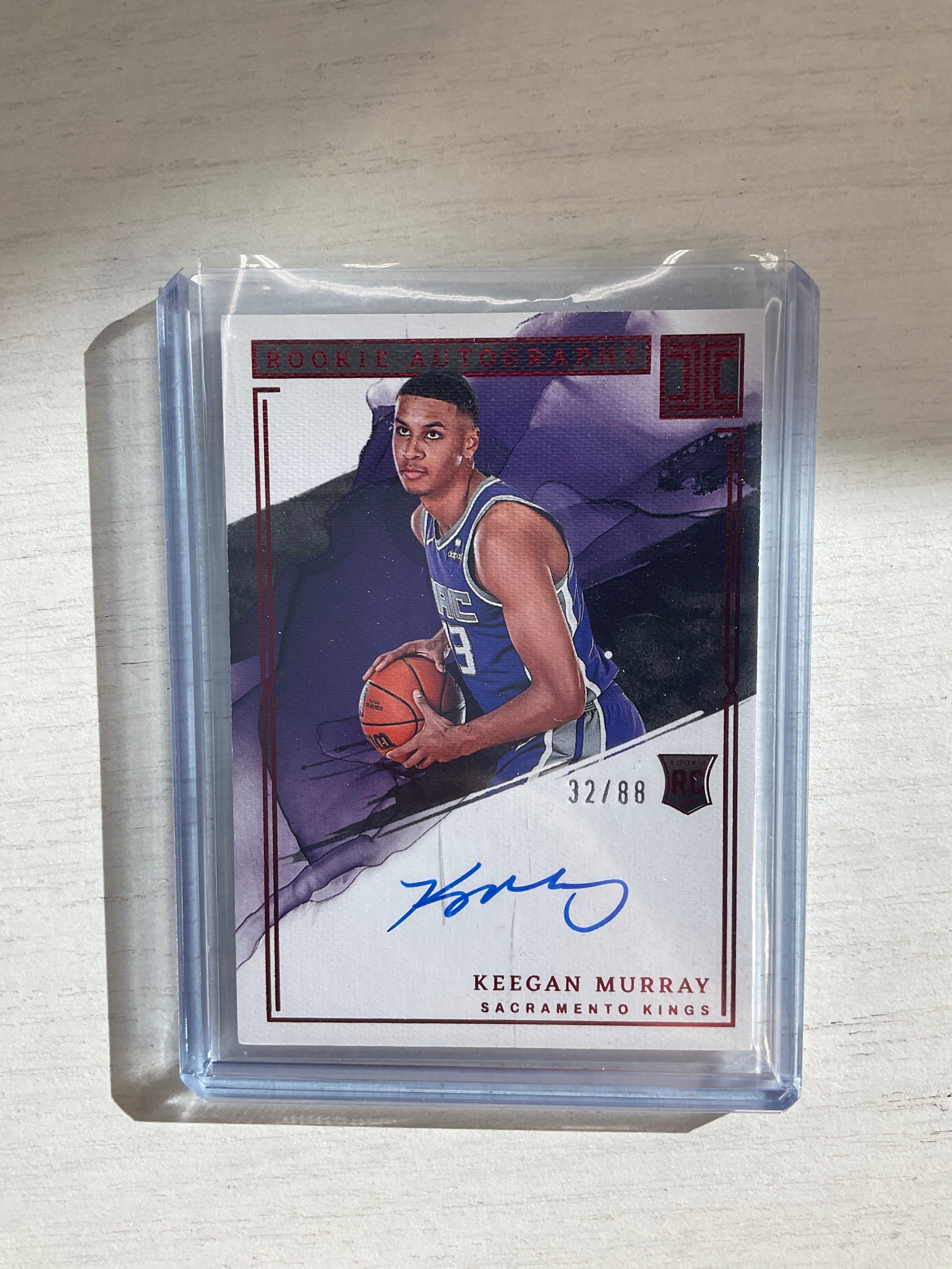 2022 Impeccable Keegan Murray Rookie Auto /88