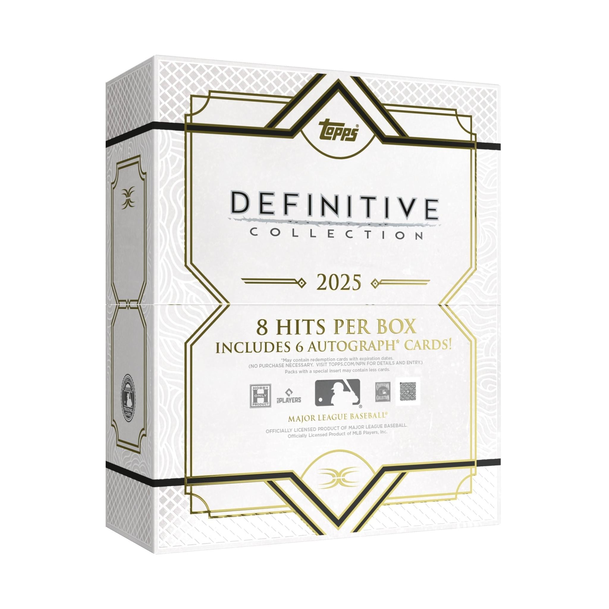2025 Topps MLB Definitive Baseball Hobby Box