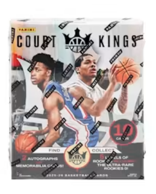 2025-26 Panini Court Kings Basketball Hobby Box