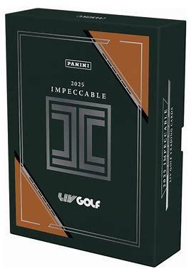 2025 Panini Impeccable LIV Golf
