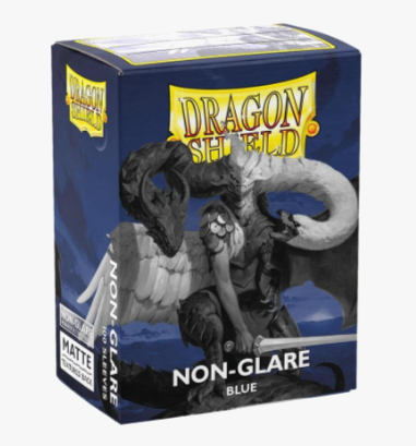 Dragon Shield: Matte Non-Glare - Blue (100 ct.)