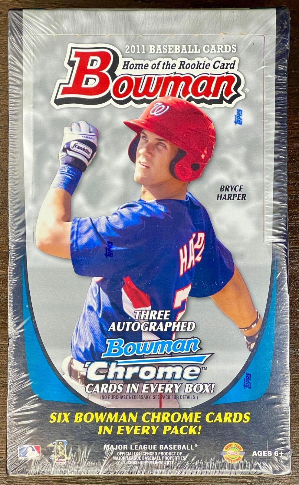 2011 Bowman Baseball Hobby Box