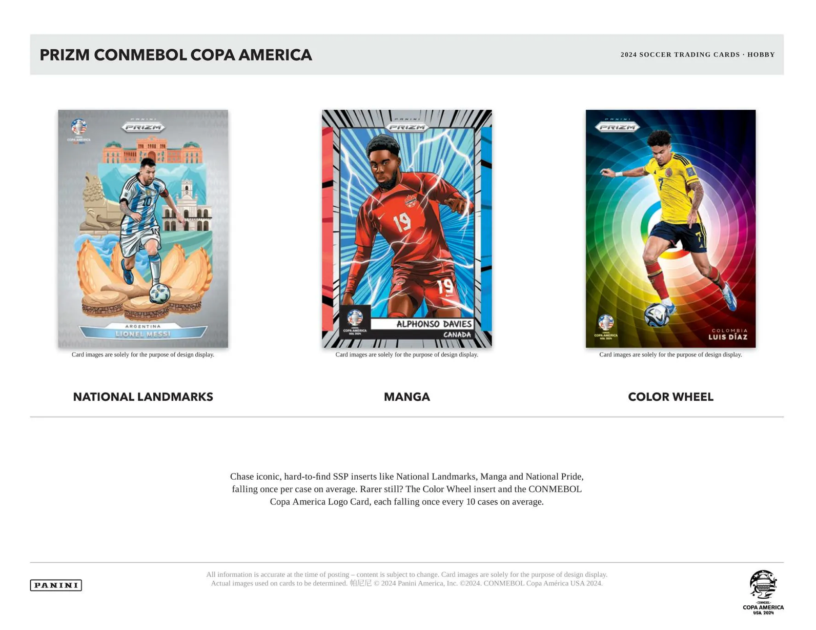 2024 Panini Copa America Soccer Hobby Box
