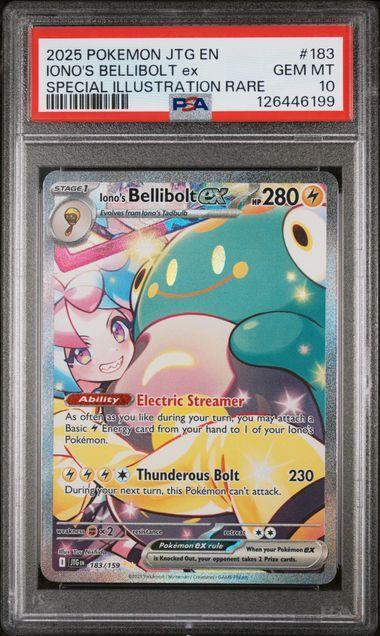2025 Lillie's Bellibolt ex 183 PSA 10 *slight damage to top right corner