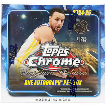2024-25 Bowman University Chrome Basketball Sapphire Edition Box