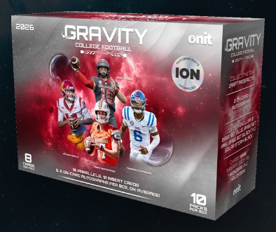 2026 ONIT Football Gravity Hobby Box