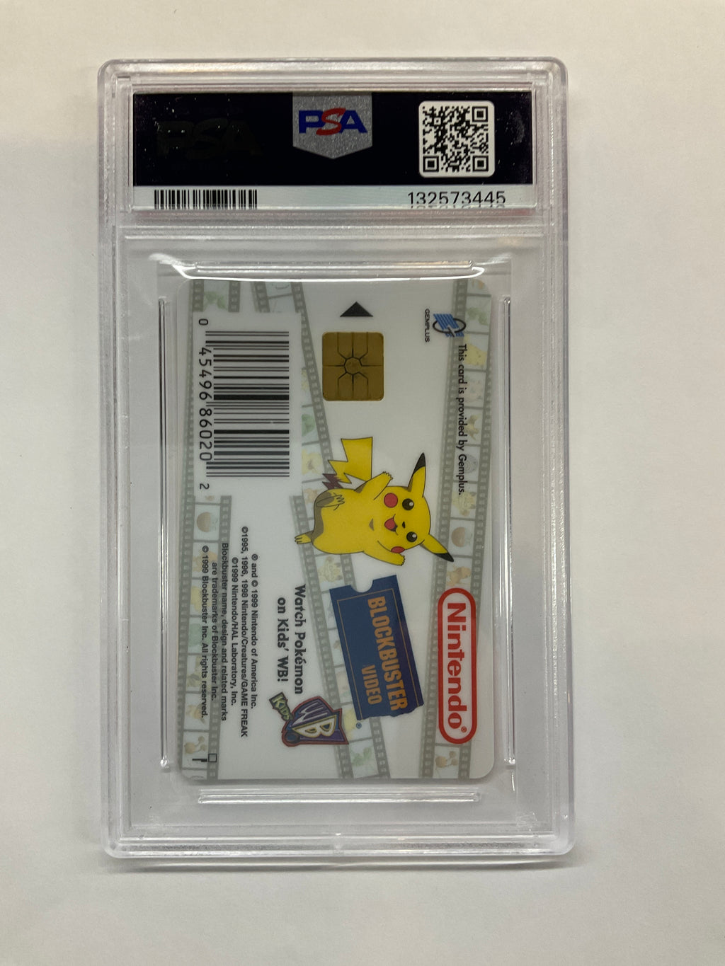 1999 Pokemon Snap Smart Card Charmander PSA 10