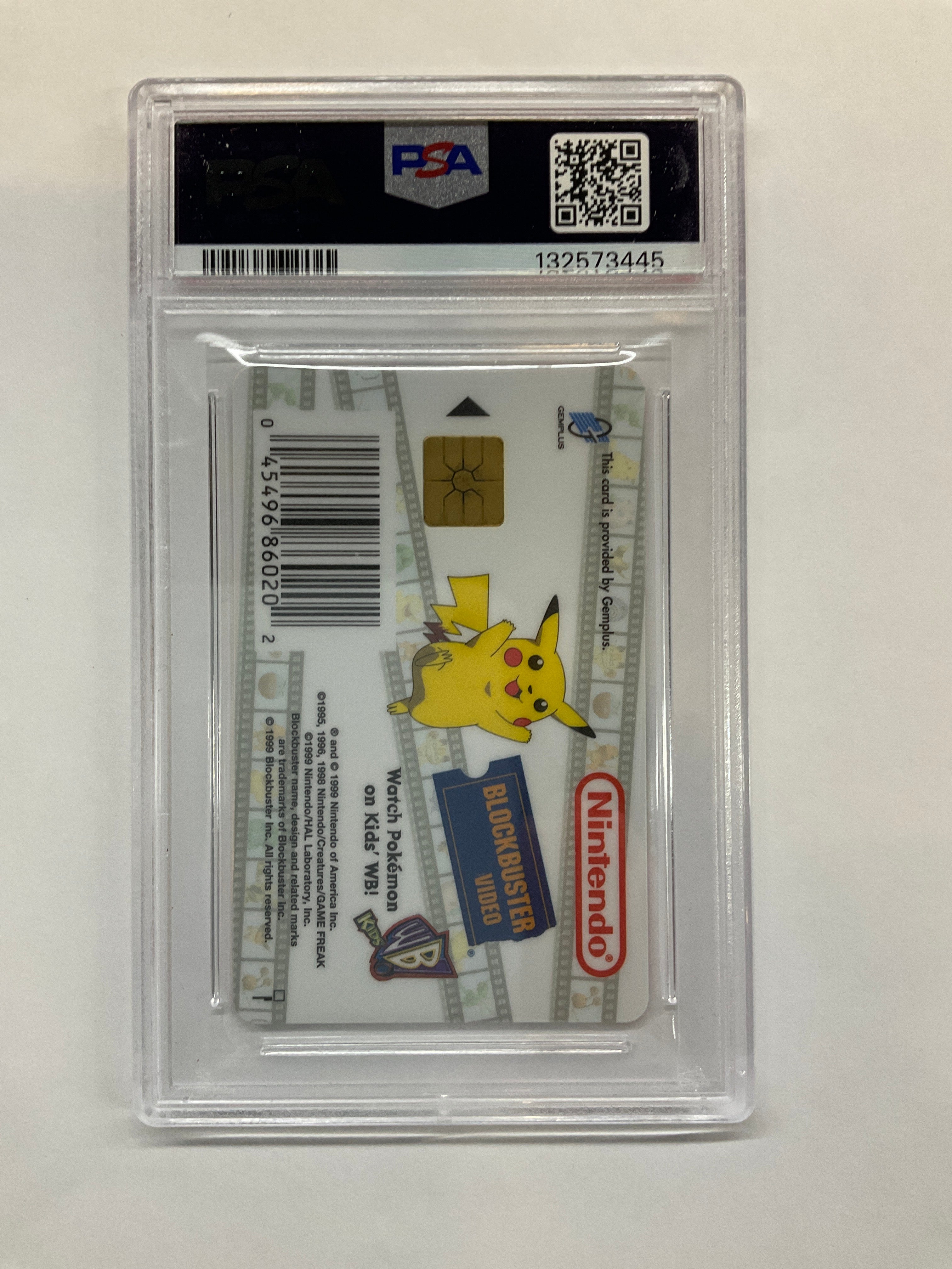 1999 Pokemon Snap Smart Card Charmander PSA 10
