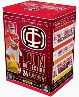2025 Panini Authentically Patrick Mahomes II Icon Collection Blaster Box