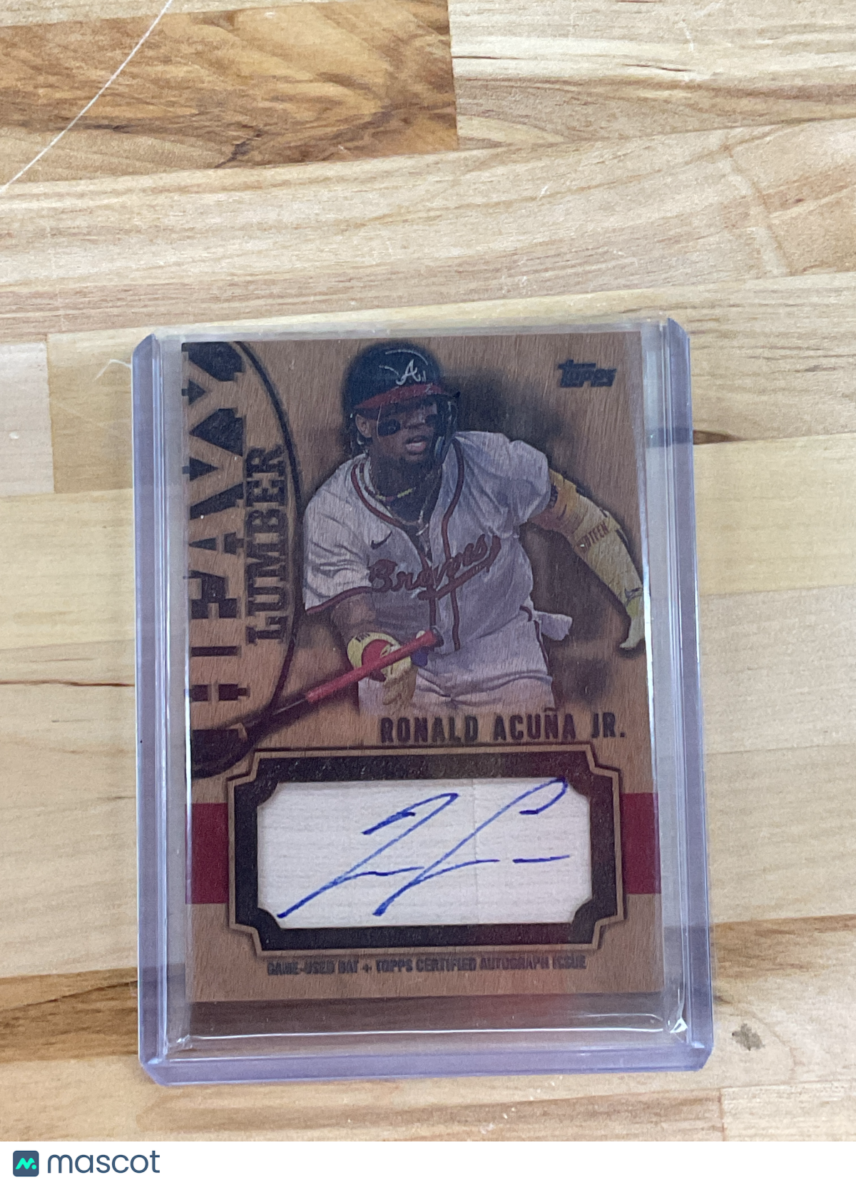 2024 Topps Ronald Acuna Jr Heavy Lumber Auto /25