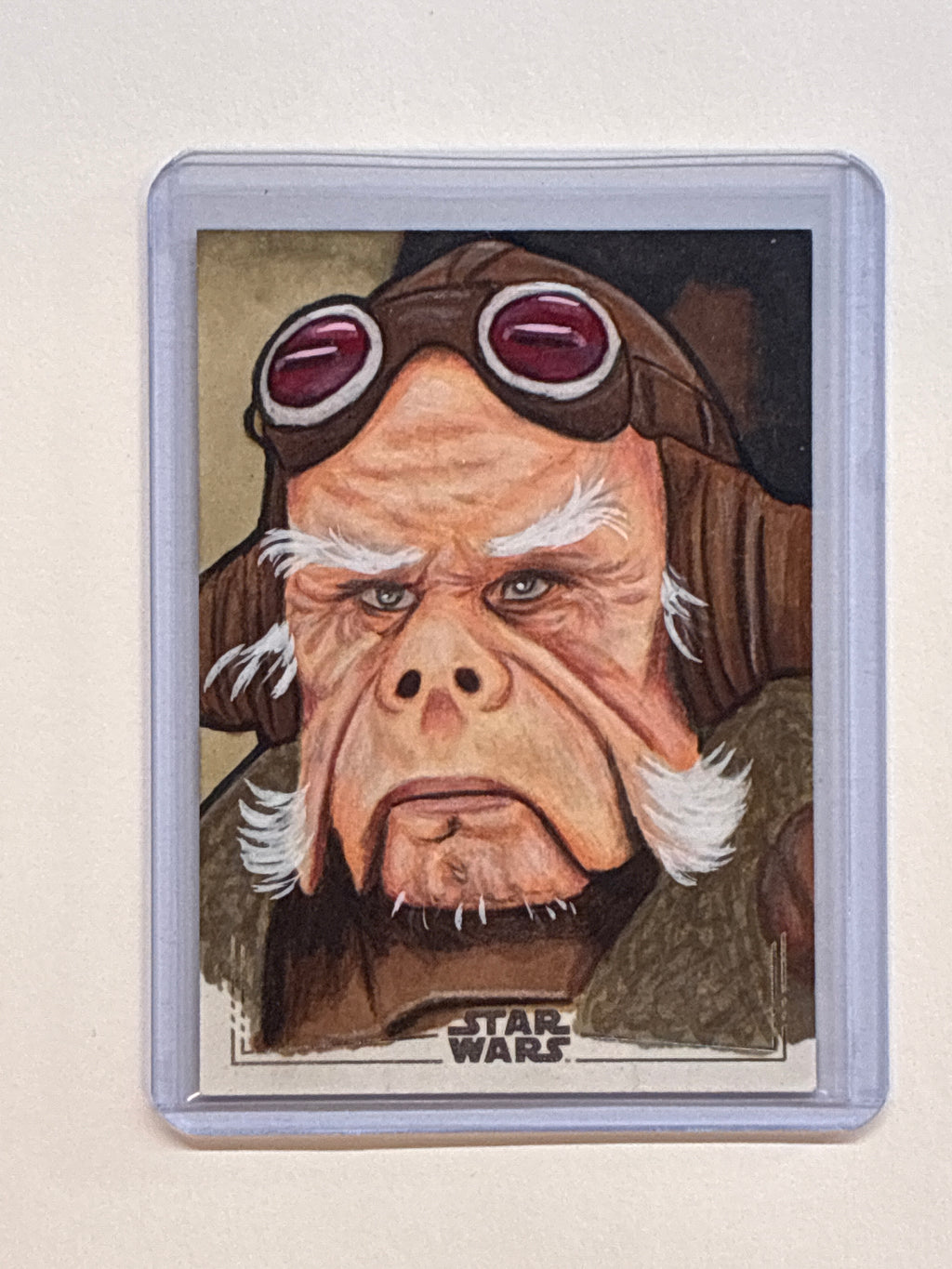 2026 Topps Chrome Star Wars Kuiil Sketch Card