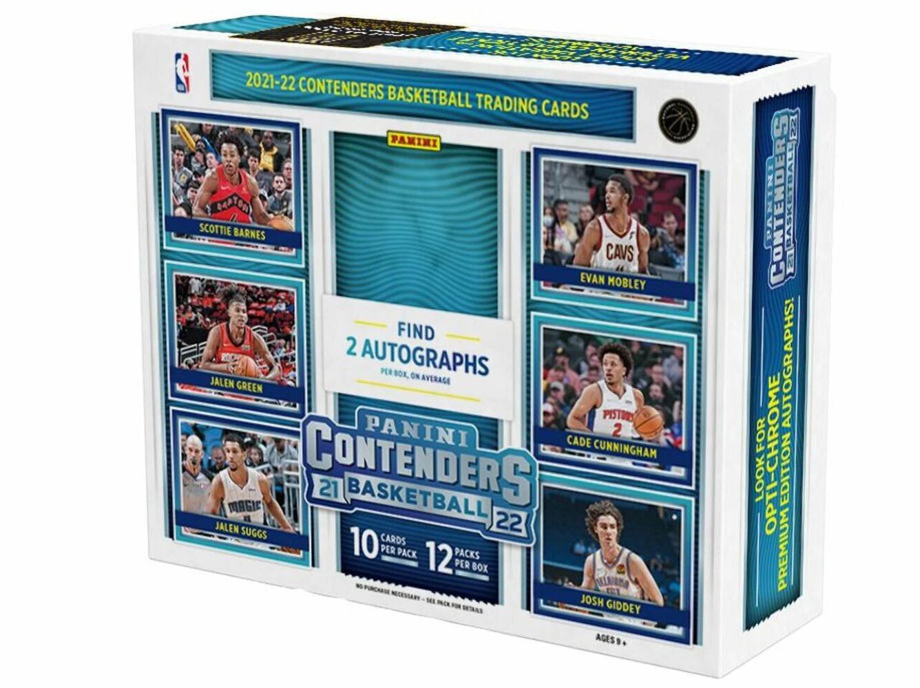 2021/22 Panini Contenders Basketball Hobby Box