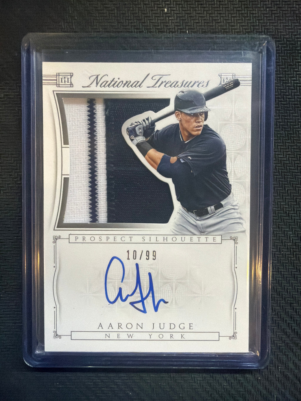 2015 Panini National Treasures Aaron Judge Patch Auto /99 Yankees