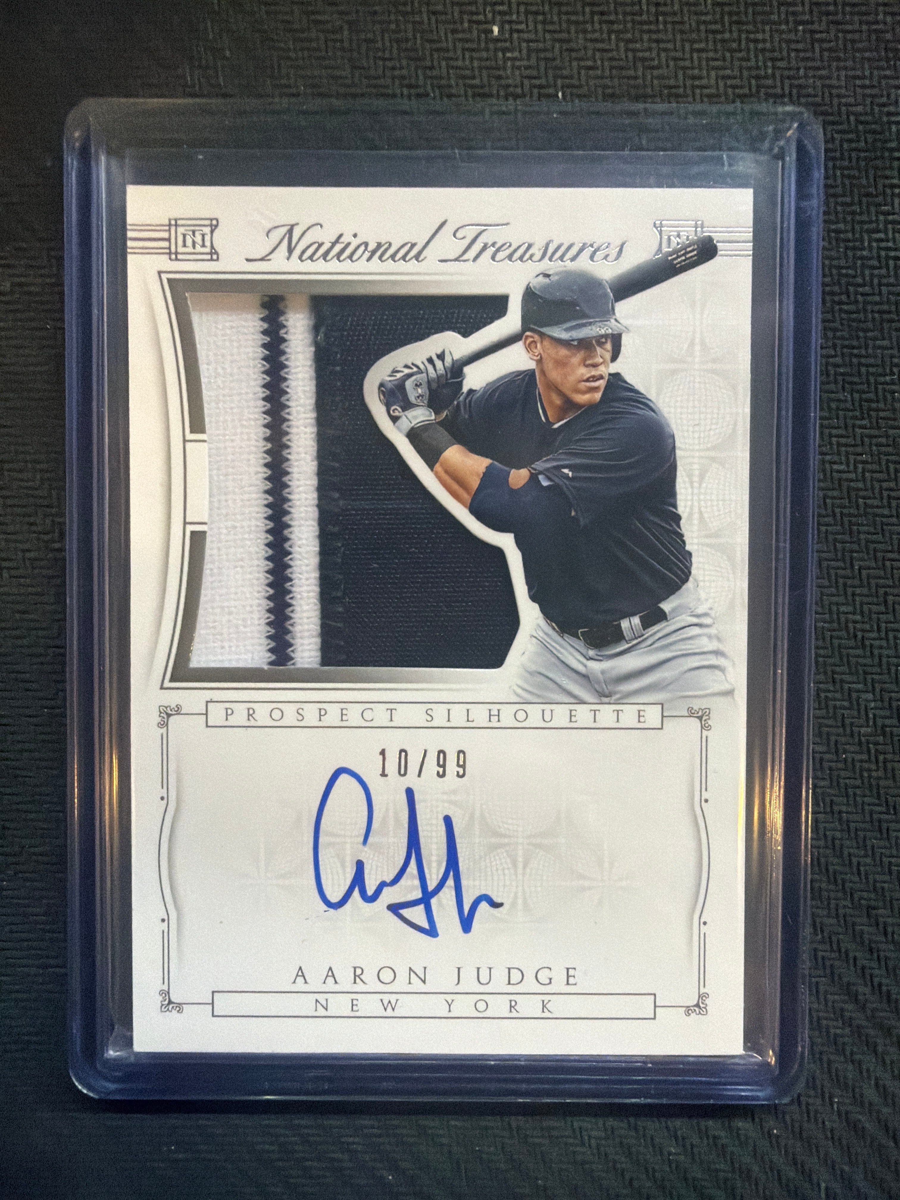2015 Panini National Treasures Aaron Judge Patch Auto /99 Yankees