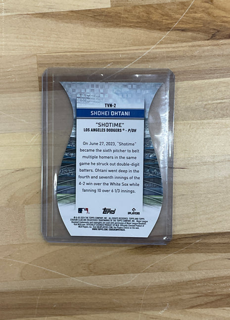 2024 Topps Stadium Club Shohei Ohtani SHOTIME /99 Dodgers
