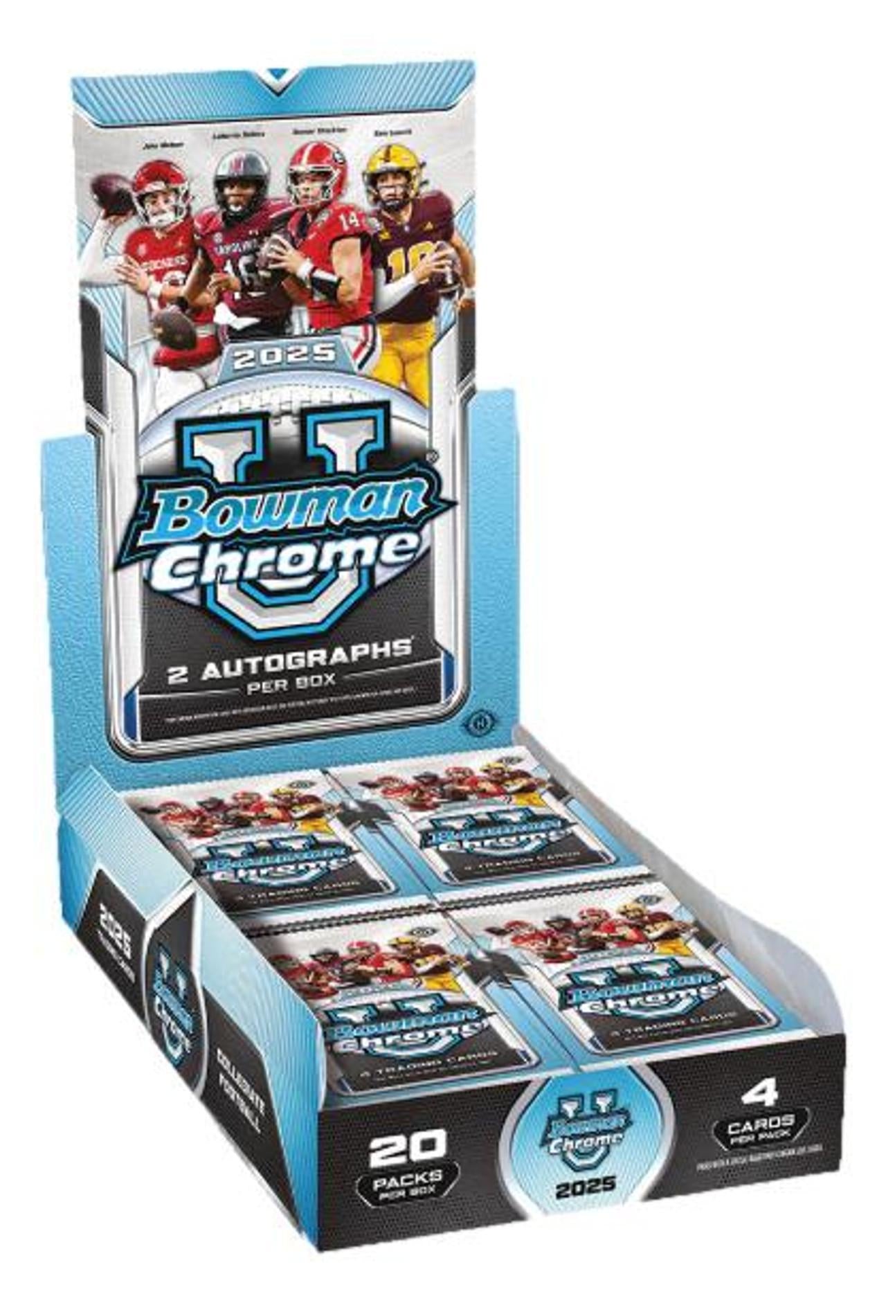 2025 Bowman University Chrome Football Hobby