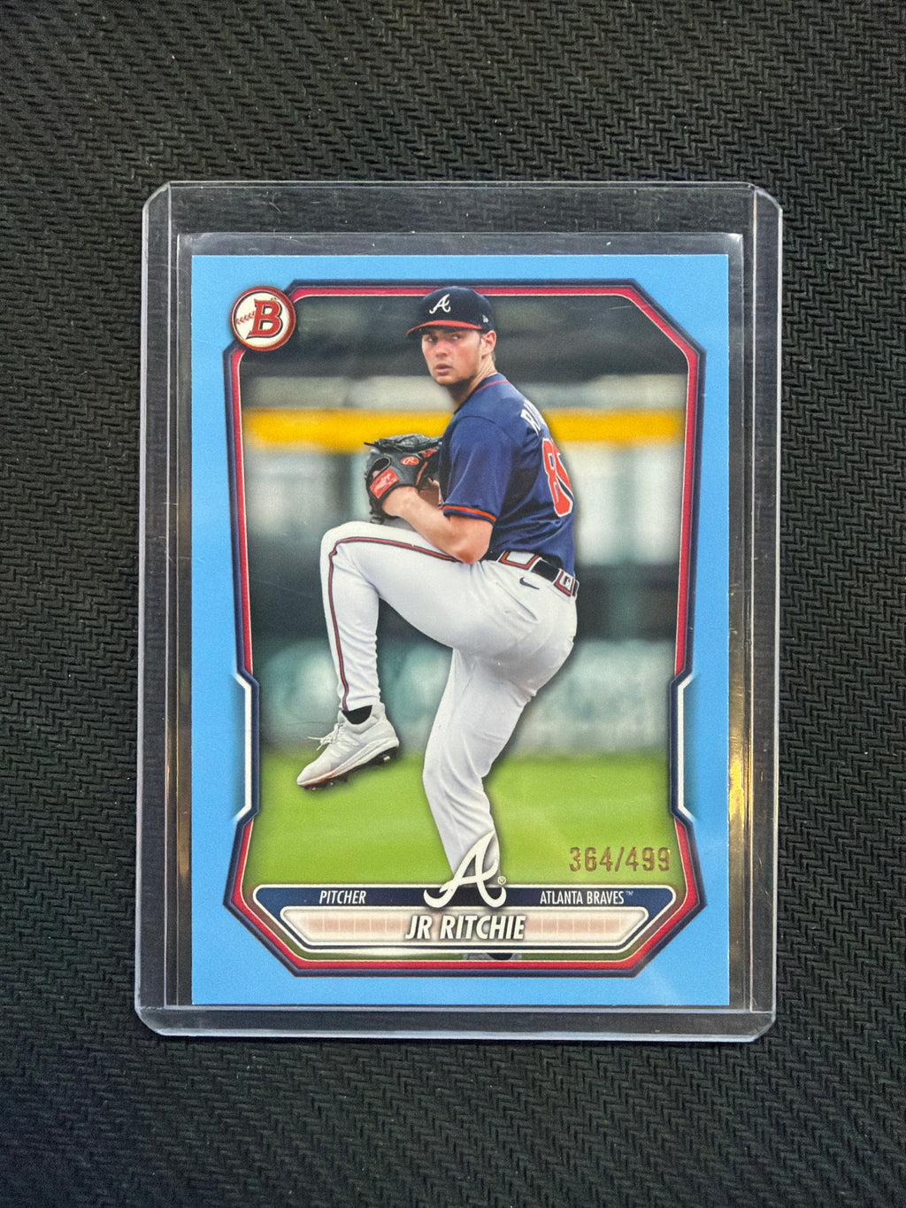 2026 Bowman JR Ritchie Sky Blue /499 Braves