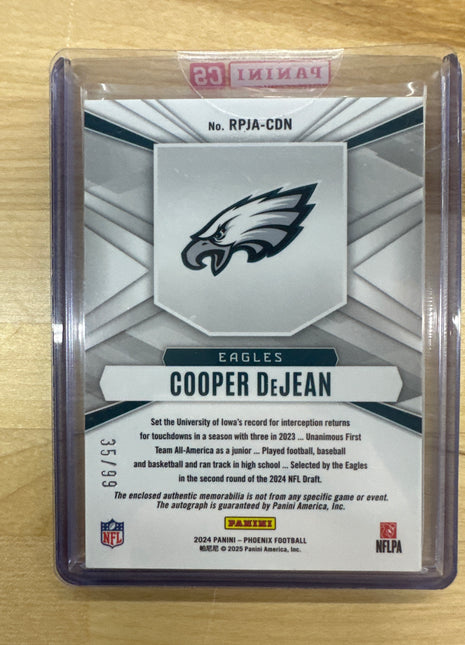2024 Phoenix Cooper Dejean Patch Auto /99