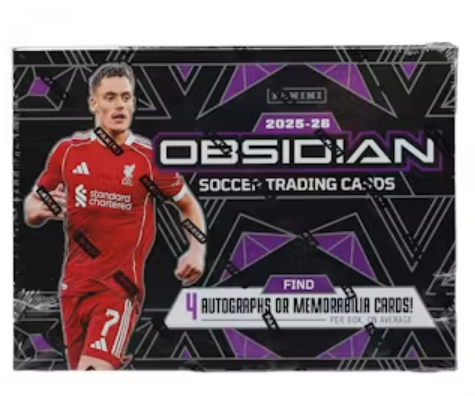 2025-26 Panini Obsidian Soccer Hobby Box