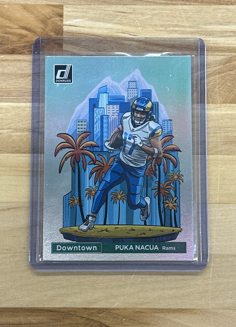 2024 Donruss Puka Nacua Downtown! Rams