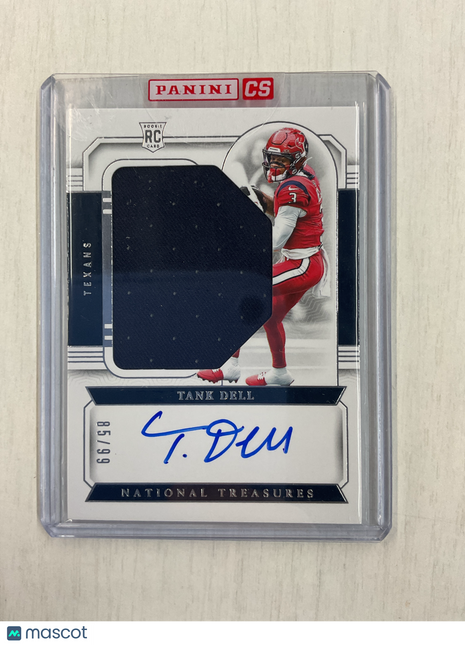 2023 National Treasures Tank Dell Patch Auto #31 /99