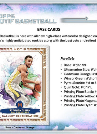 23/24 TOPPS MOTIF BASKETBALL HOBBY
