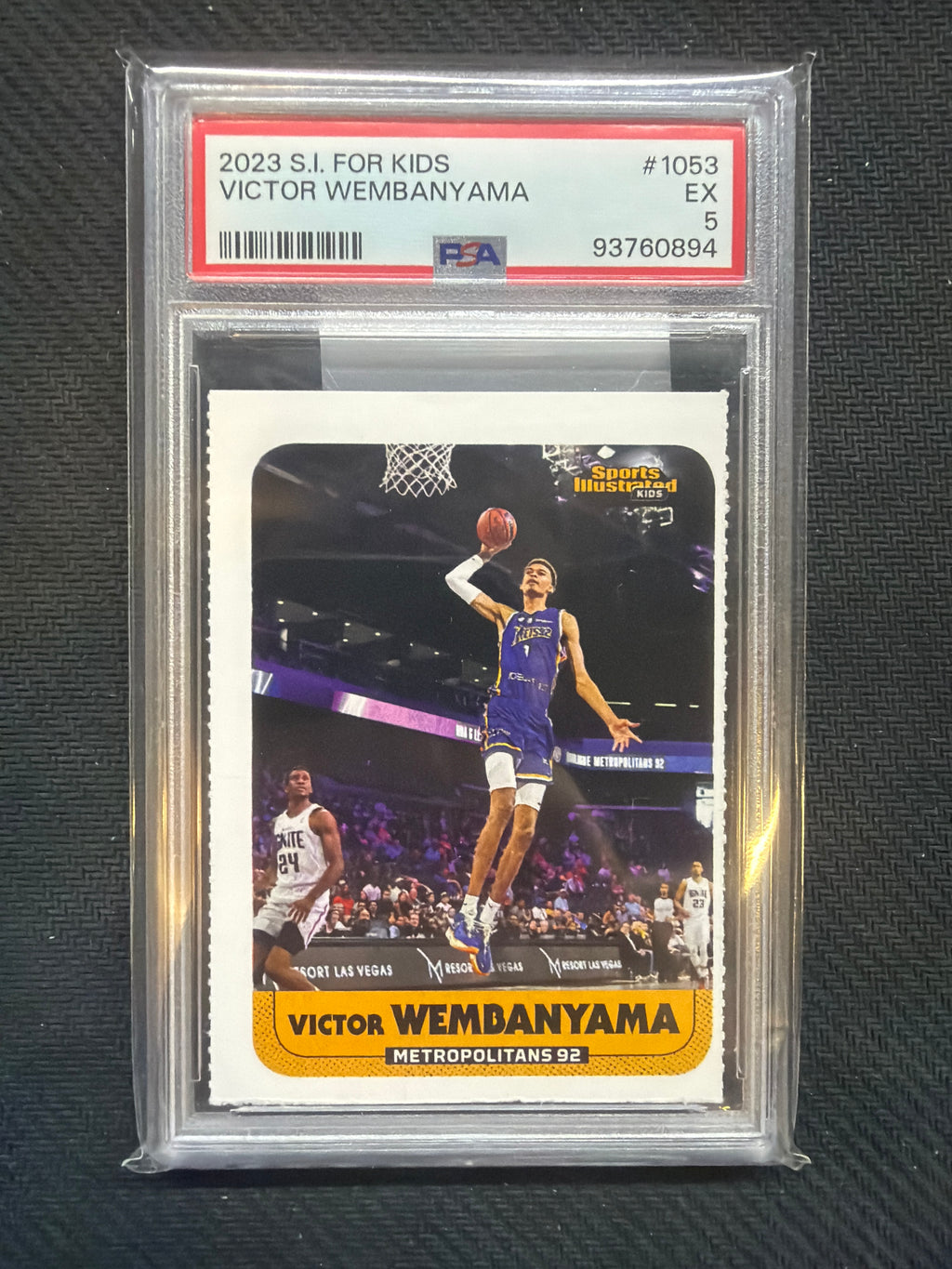 2023 S.I. For Kids Victor Wembanyama #1053 PSA 5 894