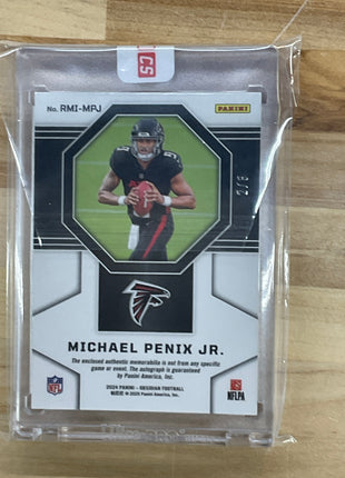 2024 Obsidian Michael Penix Patch Auto /6 Dual