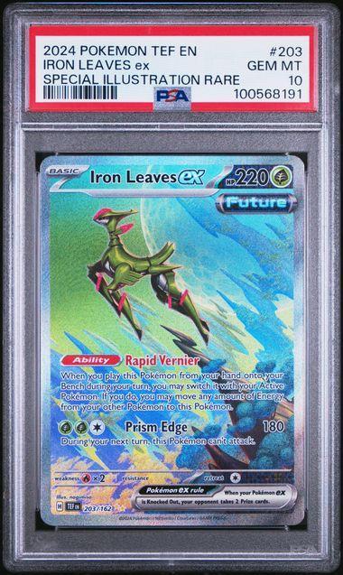 2024 Temporal Forces Iron Leaves ex 203 PSA 10