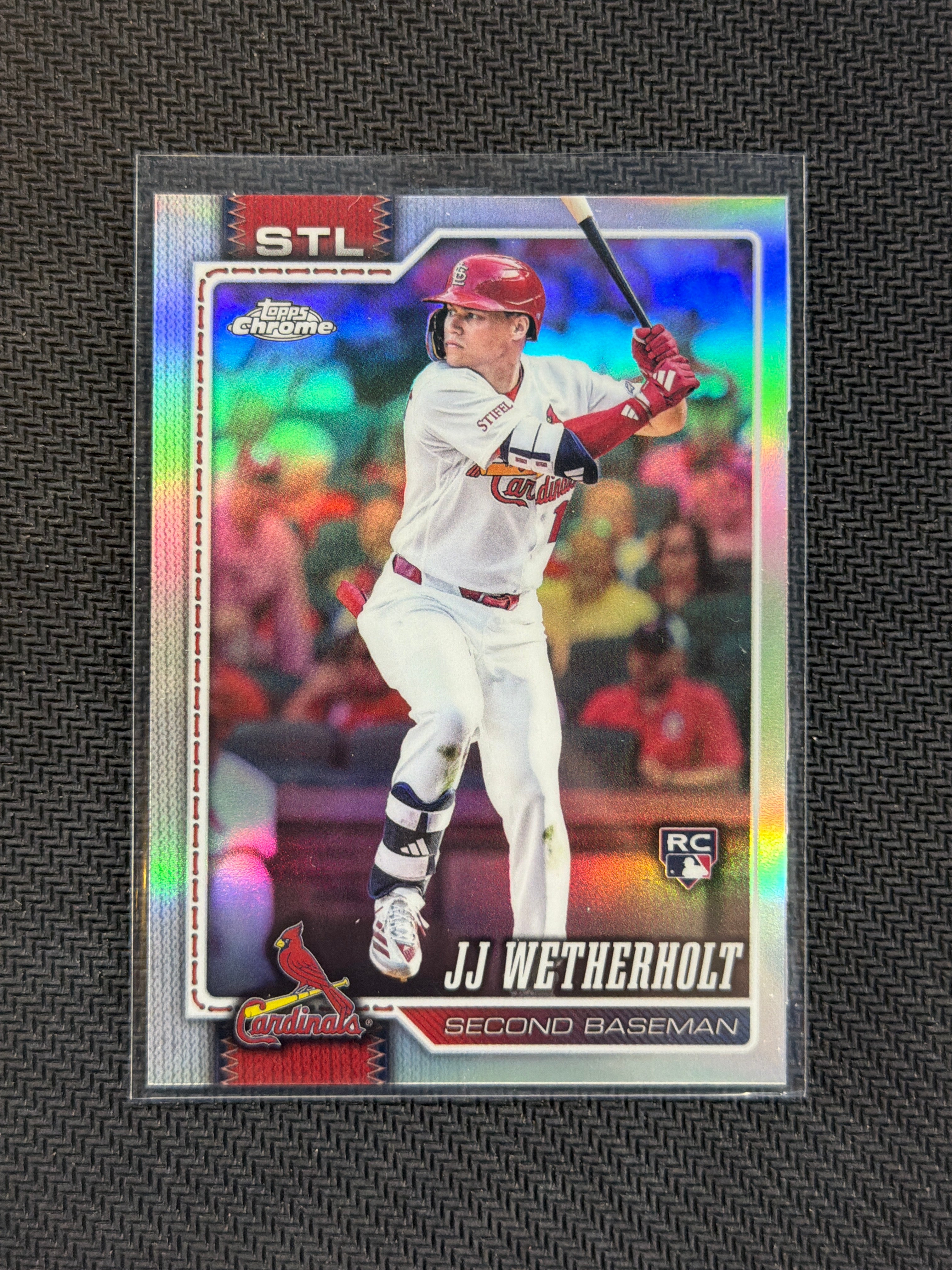 2026 Topps Chrome JJ Wetherholt Rookie Refractor