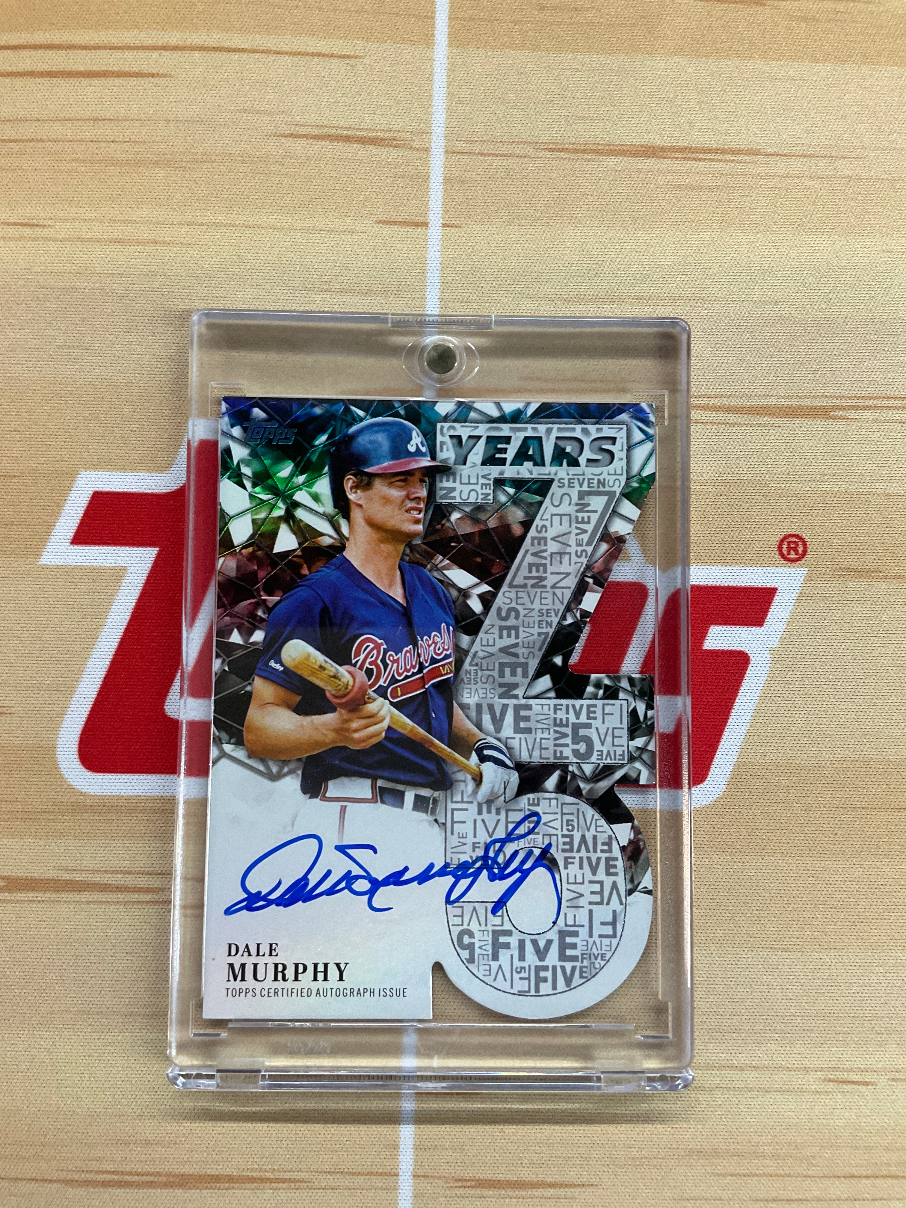 2026 Topps 75 Years Dale Murphy Auto /10 Black Braves