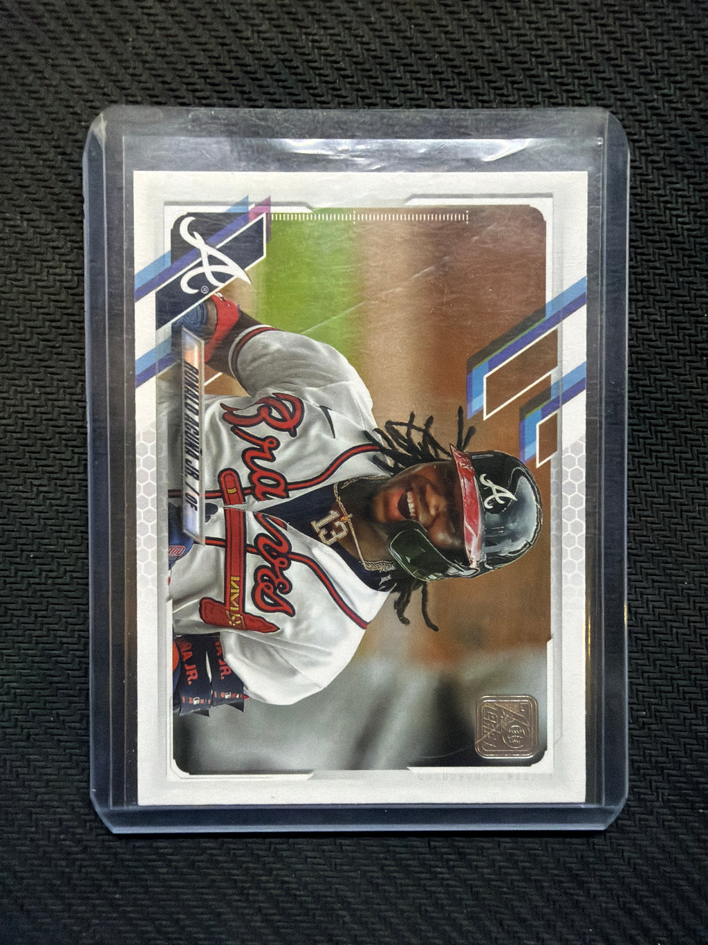 2021 Topps Ronald Acuna Jr White Jersey SSP Braves