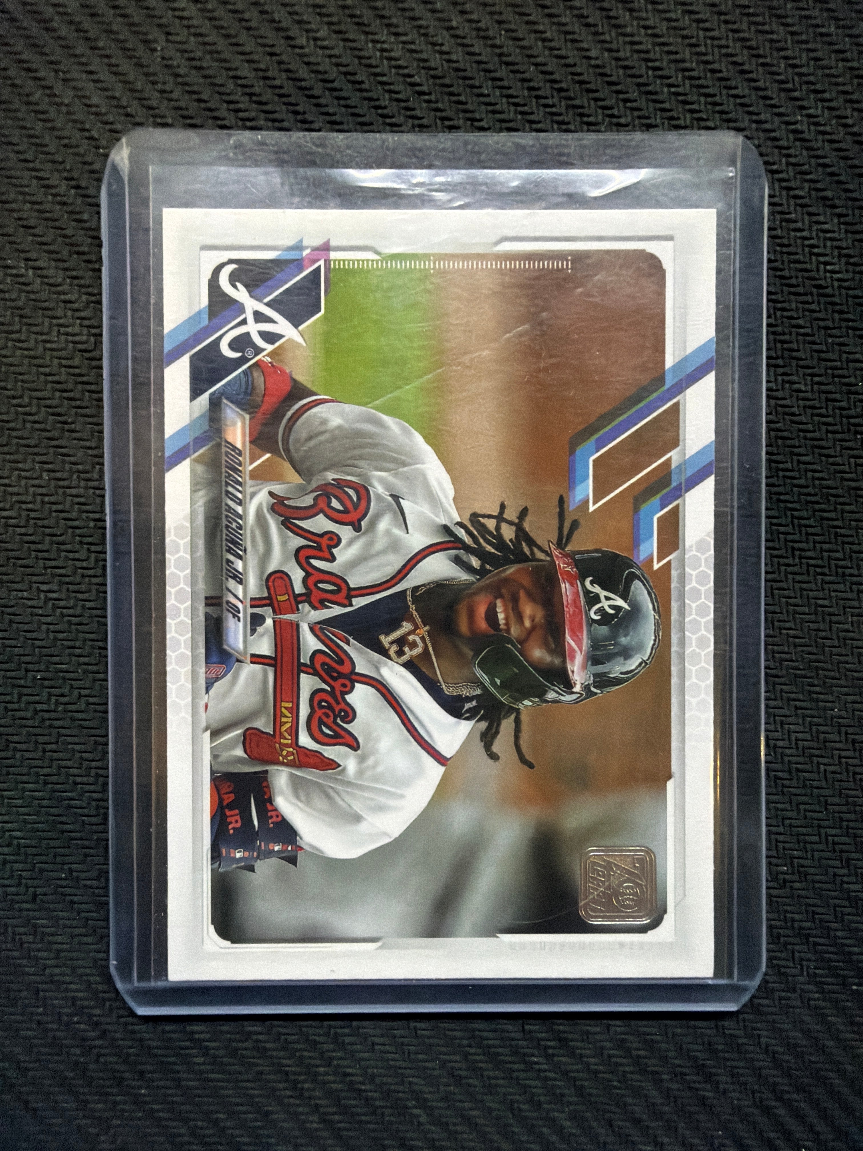 2021 Topps Ronald Acuna Jr White Jersey SSP Braves