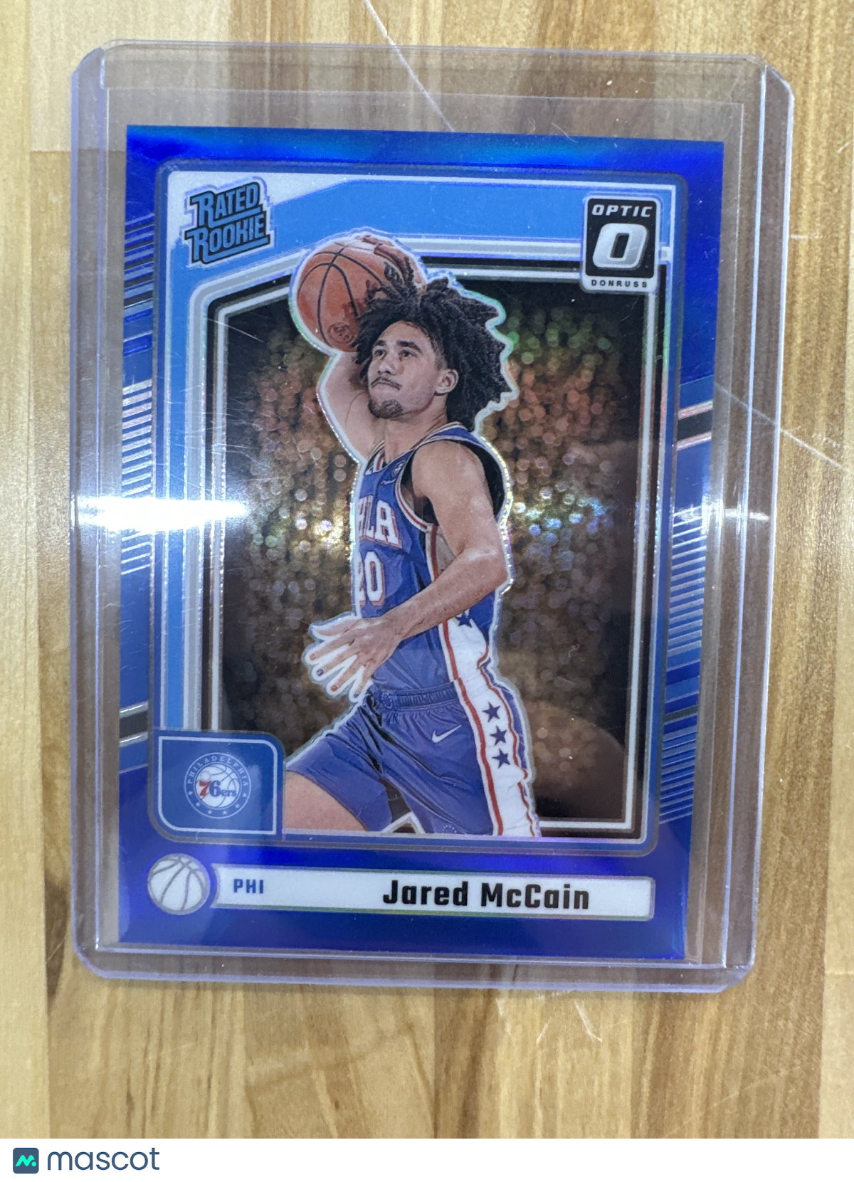 2024-25 Optic Jared Mccain Blue Rookie /49