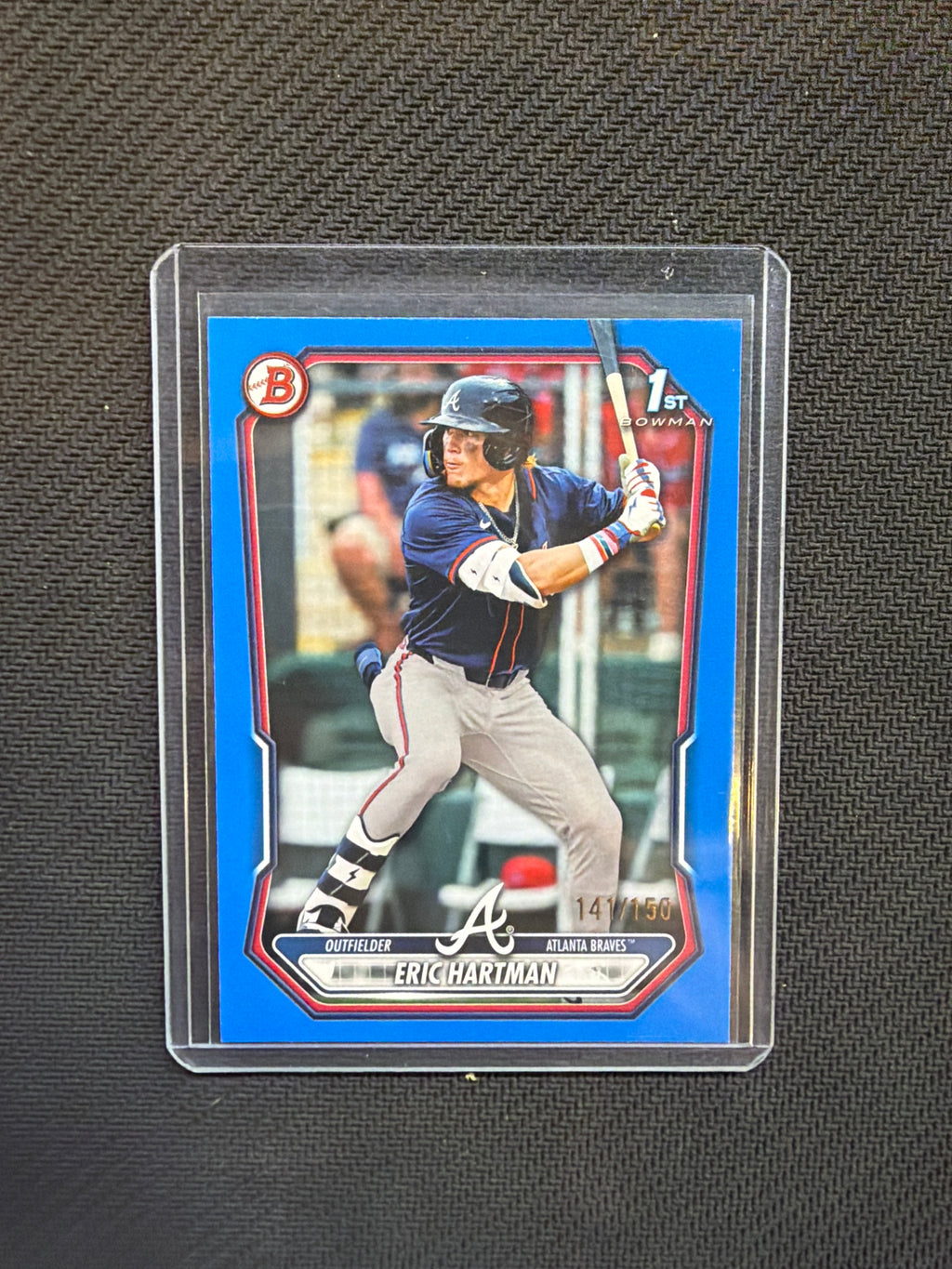 2026 Bowman Paper Blue /150 Eric Hartman Atlanta Braves