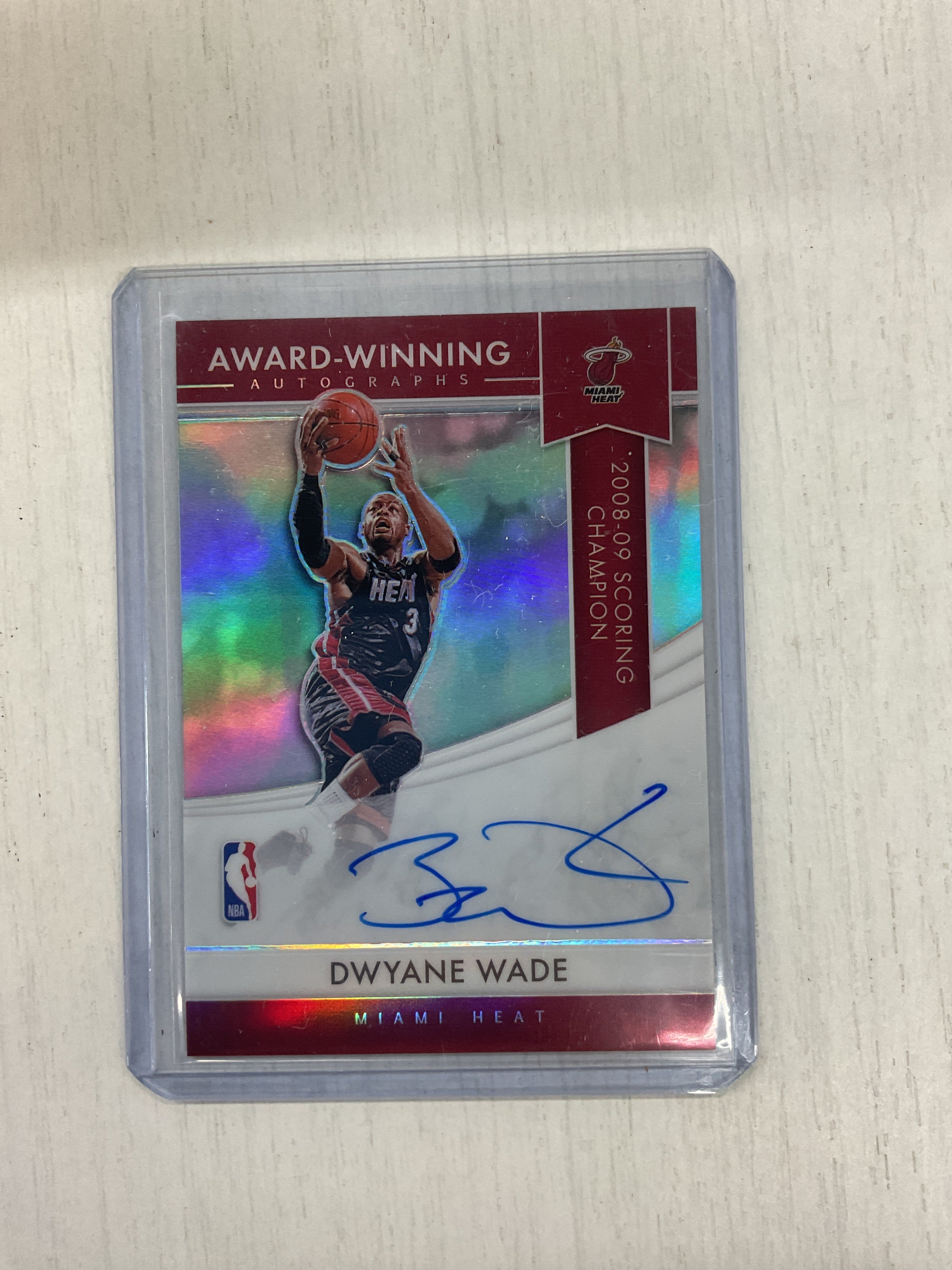 2021 Award Winning Dwyane Wade Auto