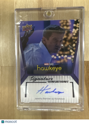 2024 Upper Deck Jeremy Renner Hawkeye Auto Sensations