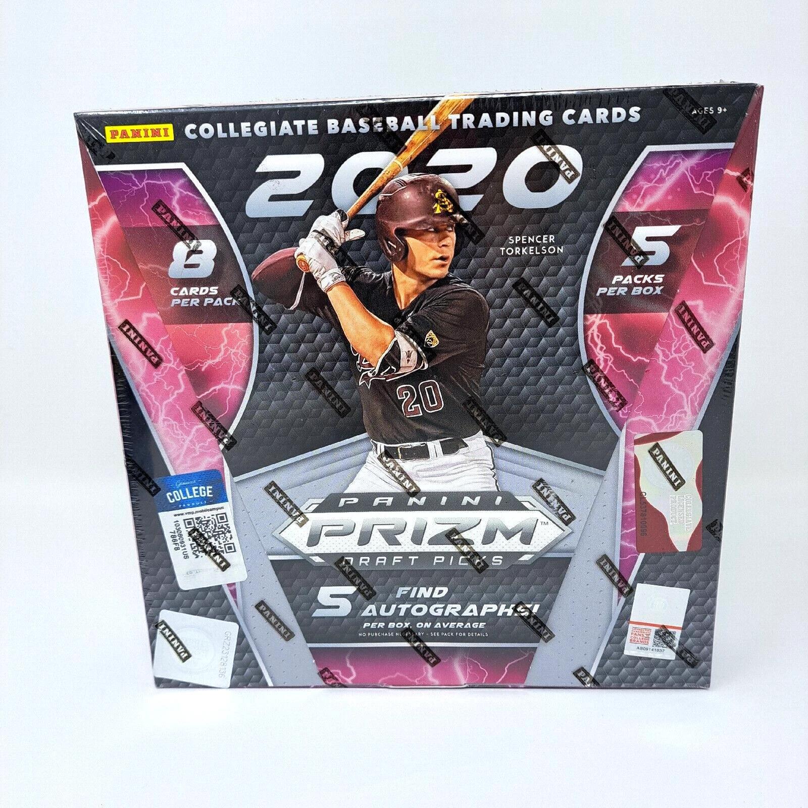 2020 Panini Prizm Draft Picks Baseball Hobby Box