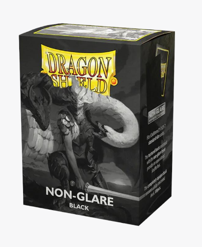 Dragon Shield: Matte Nonglare V2 - Black (100 ct.)