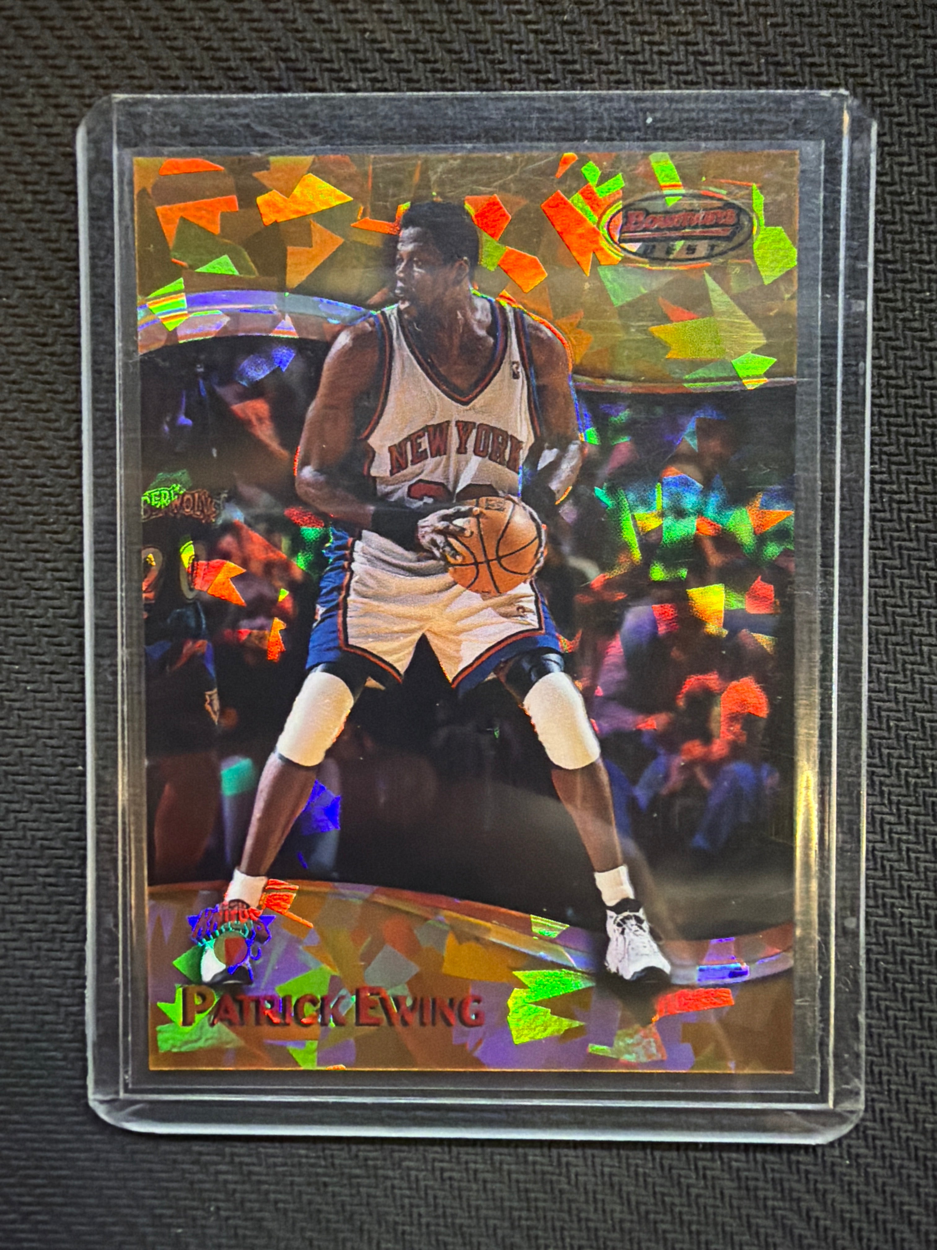 1998 Bowman's Best Patrick Ewing #54 Atomic Refractor /100 Knicks