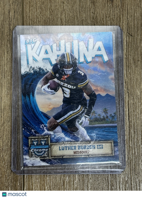 2024 Bowman U Chrome Luther Burden III Big Kahuna Case Hit