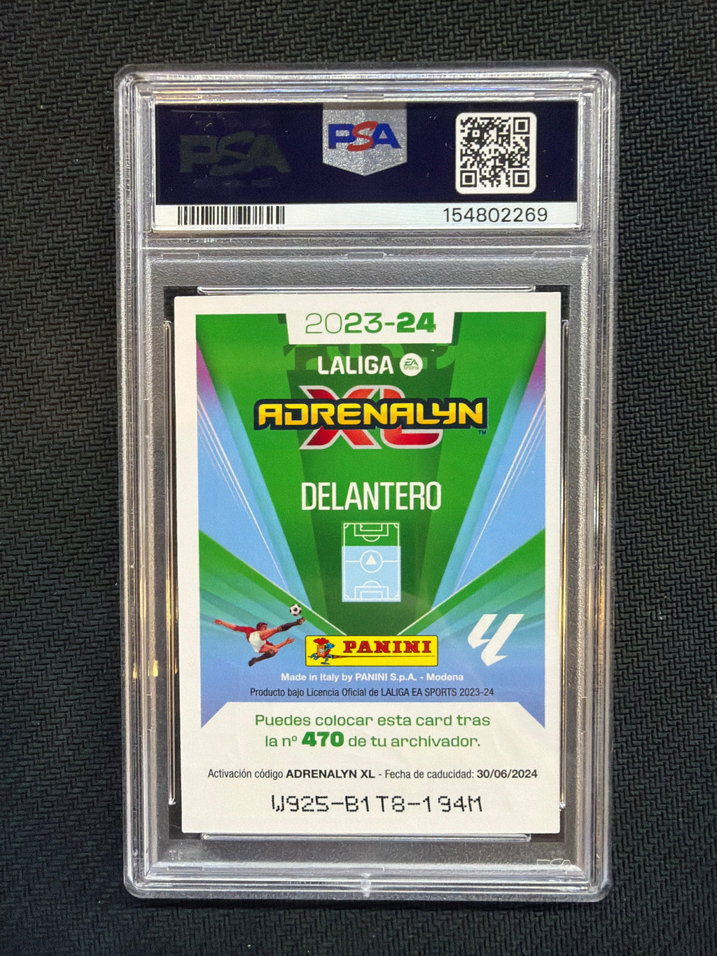 2023-24 Panini Adrenalyn XL Laliga Cristiano Ronaldo Lionel Messi Dream Box Card Unica PSA 10 269
