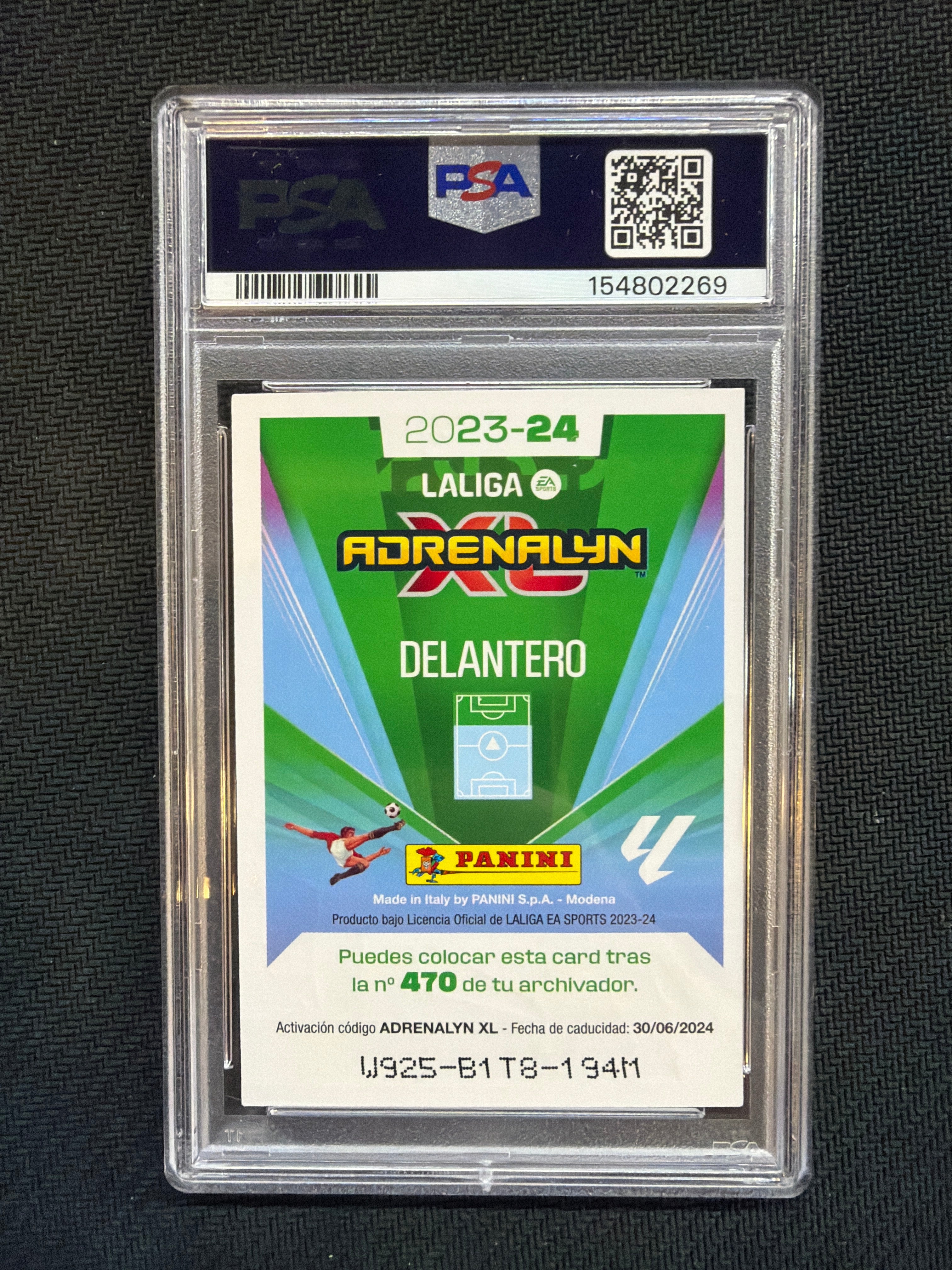 2023-24 Panini Adrenalyn XL Laliga Cristiano Ronaldo Lionel Messi Dream Box Card Unica PSA 10 269