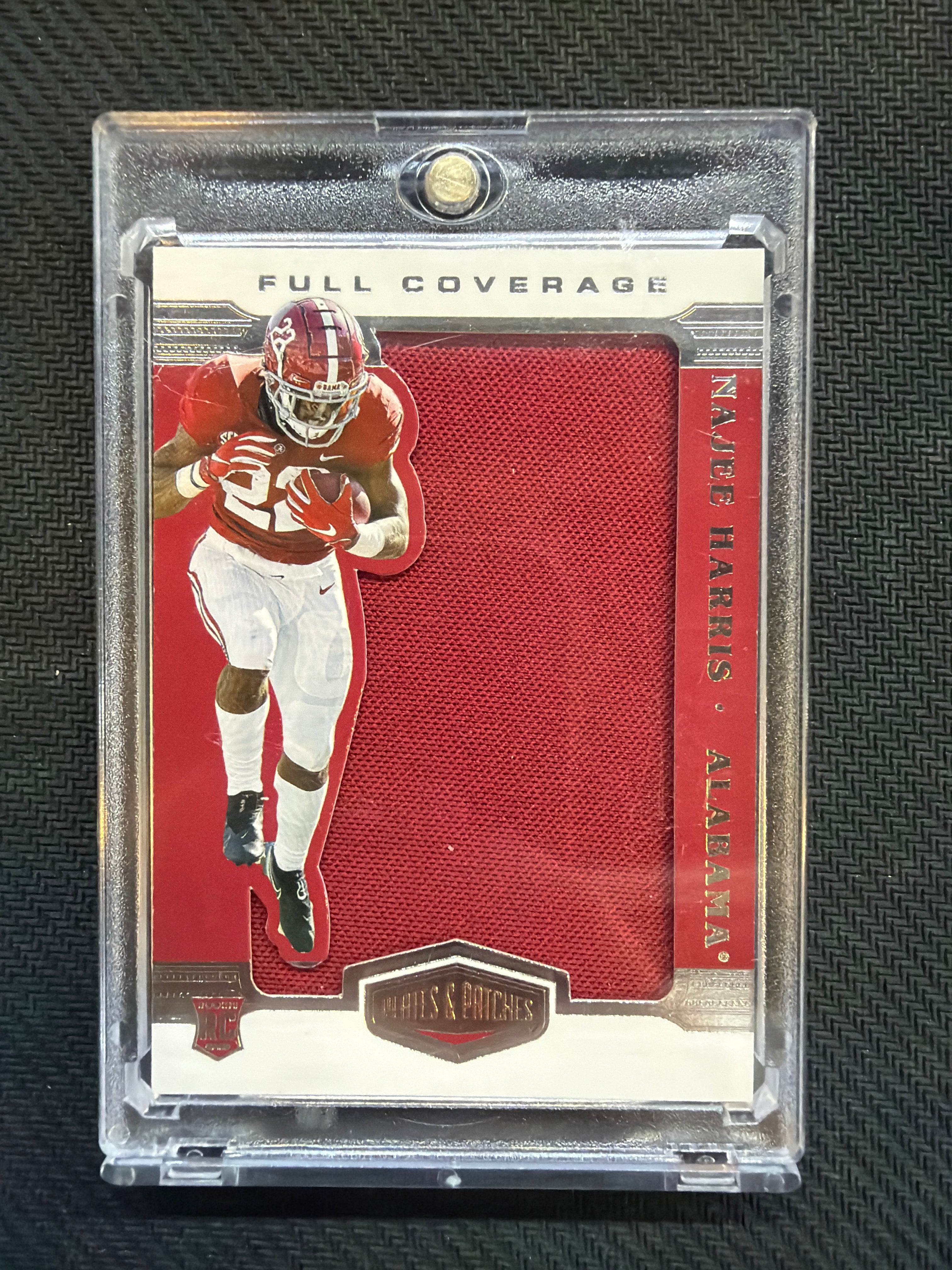 2021 Plates Patches Najee Harris Full Coverage Patch Alabama