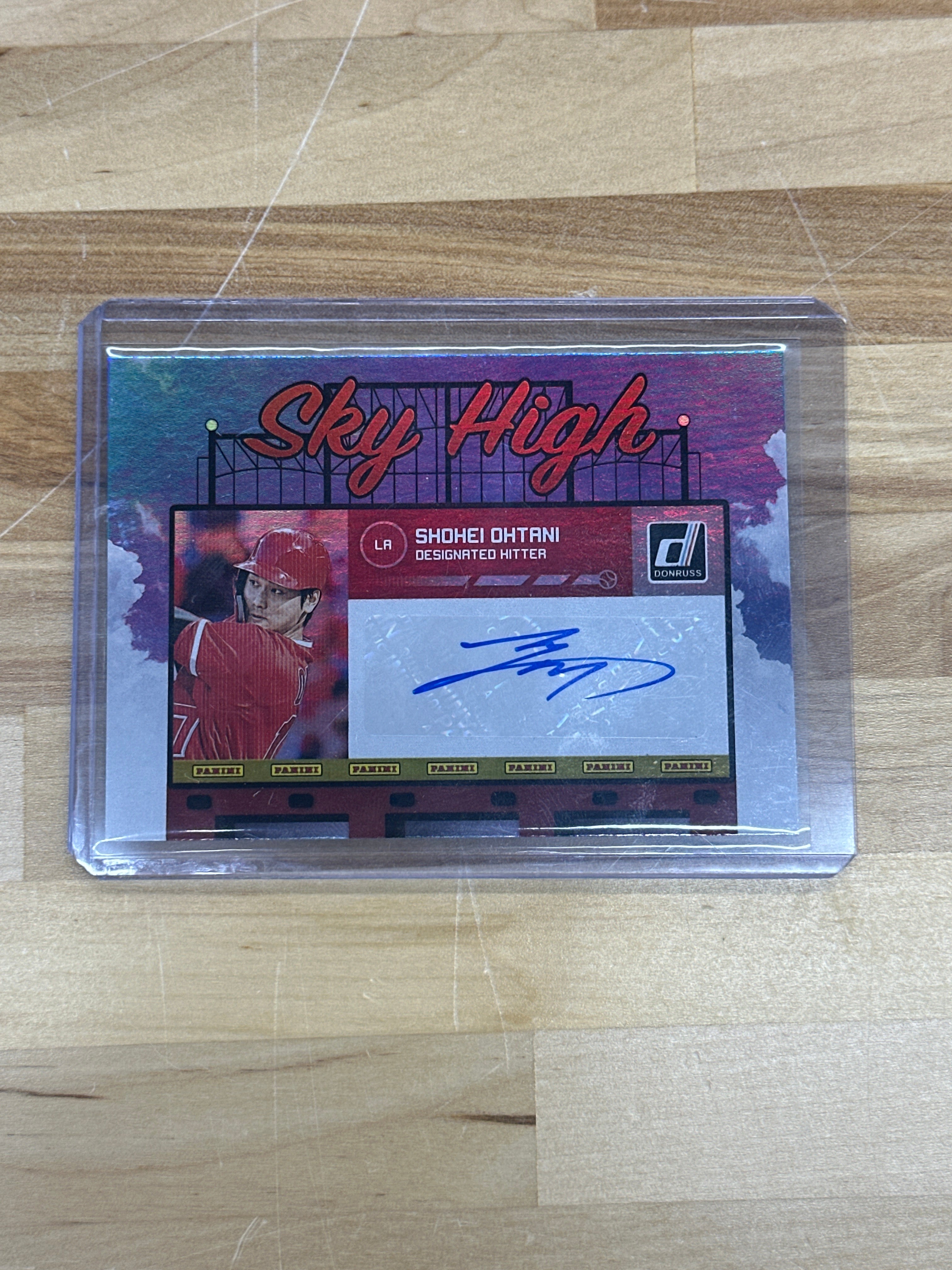 2020 Donruss Shohei Ohtani Sky High Auto Angels