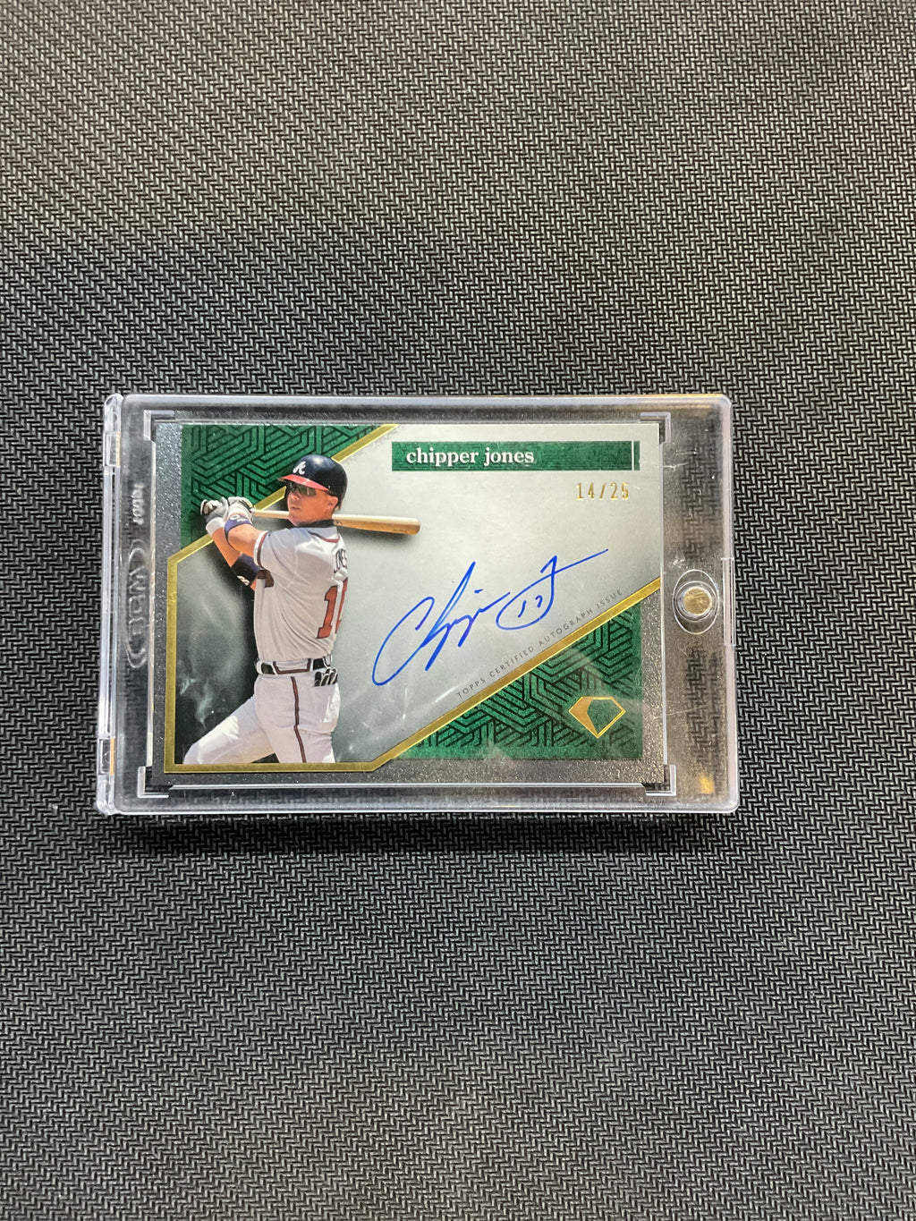 2024 Topps Diamond Icons Chipper Jones Auto /25 Braves